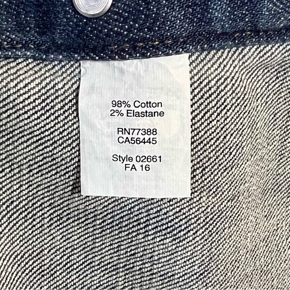 J. Crew Denim Blue Jean Jacket with Side Pockets Size S NWT - Picture 7 of 8